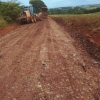 Secretaria de obras segue realizando melhorias nas estradas da zona rural