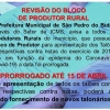 Revisão do Bloco de Produtor Rural