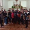 Grupo de canto do CRAS de São Pedro do Butiá participou de celebração no Santuário do Caaró