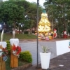 Praça da cidade já respira o Natal!
