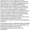 CONVITE DE BOAS PRÁTICAS DE MANIPULAÇÃO DOS ALIMENTOS