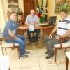 Prefeito recebe a visita de consultor da Ultragáz