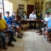 Grupo de Câmbio São Pedro visita o Prefeito Municipal
